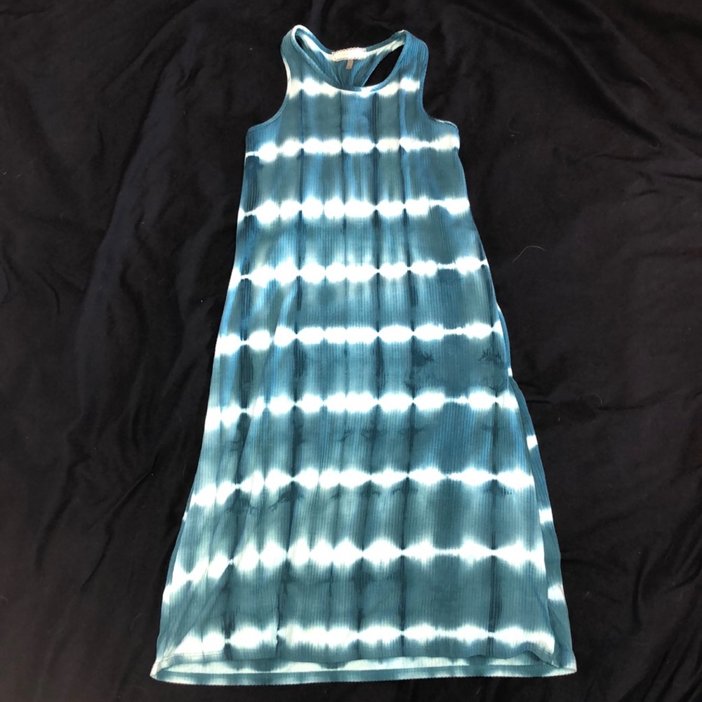 Tie-Dye Turquoise Dress